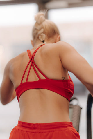 Eternal Rise Bra - Red Alert