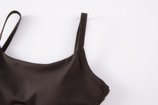 Estelle Tank - Coffee