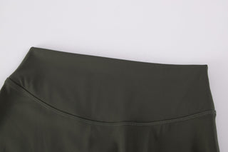 StreamLine Wide Leg Pants - Woodland Green