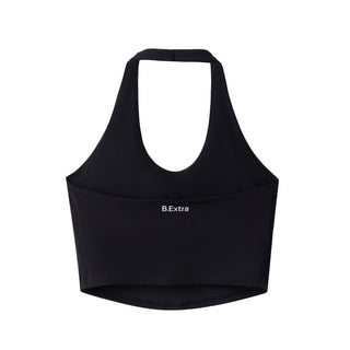 Halo Halter Neck - Black