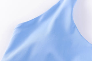 Halo Halter Neck - Sky Blue