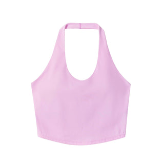 Halo Halter Neck - Sweet Pink