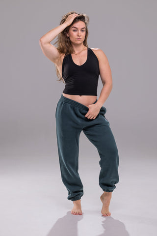 Lounge Edit Jogger - Grove Green