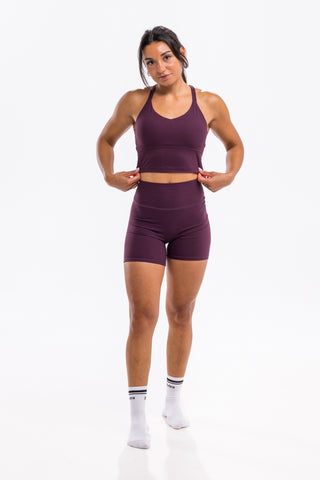 Evo Short - Plum Noir