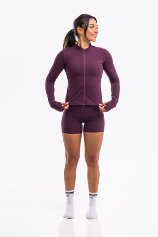 Form Jacket - Plum Noir