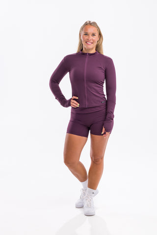 Form Jacket - Plum Noir