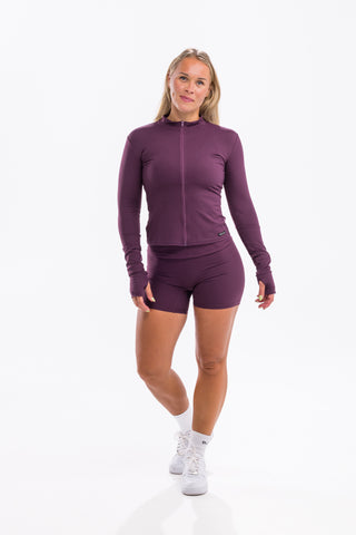 Form Jacket - Plum Noir