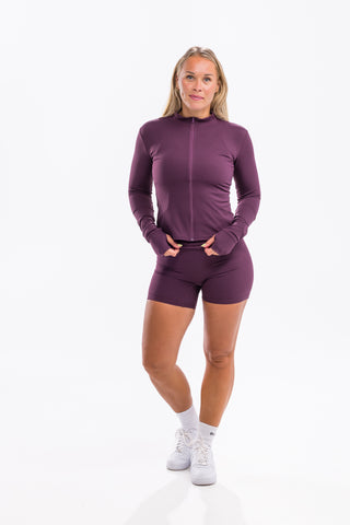 Form Jacket - Plum Noir