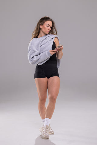 Cozy Edit Sweater - Heather Grey