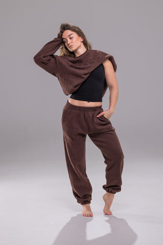 Lounge Edit Jogger - Dark Roast