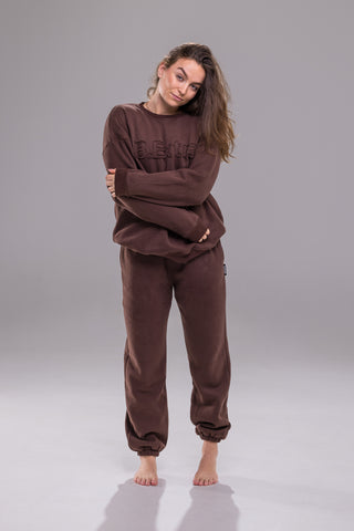 Lounge Edit Jogger - Dark Roast