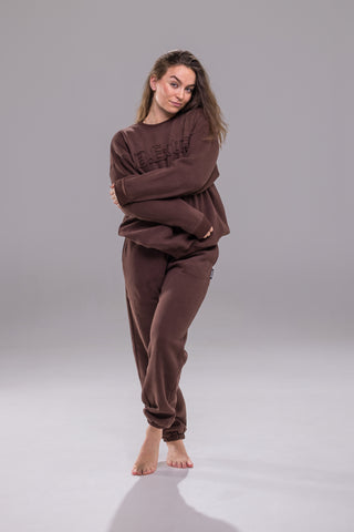 Cozy Edit Sweater - Dark Roast