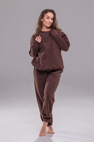 Cozy Edit Sweater - Dark Roast