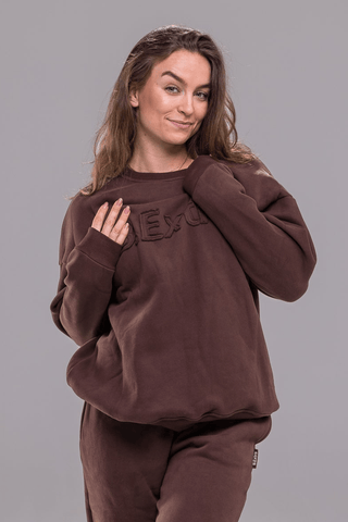 Cozy Edit Sweater - Dark Roast