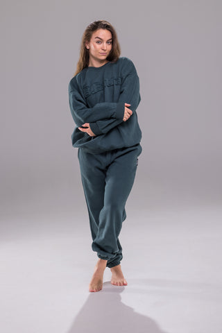 Cozy Edit Sweater - Grove Green