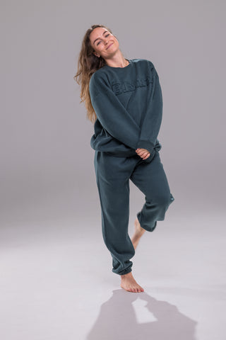 Cozy Edit Sweater - Grove Green