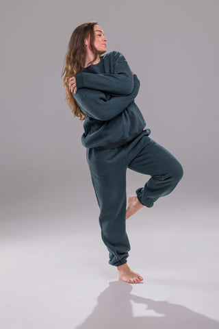 Cozy Edit Sweater - Grove Green