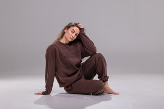 Cozy Edit Sweater - Dark Roast