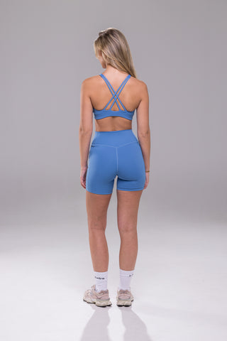 Eternal Rise Bra - Chrome Blue