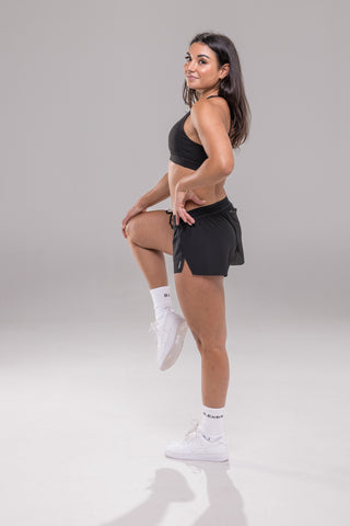 Halo Short  Low Rise- Black
