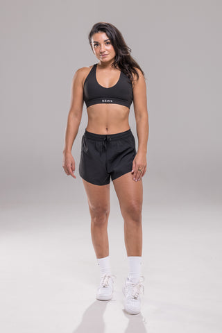 Halo Short Mid Rise - Black