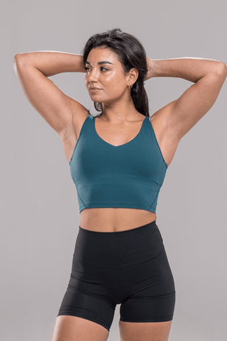 Summer Top  - Mystic Green