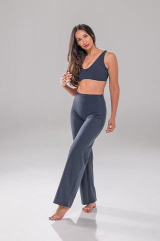 StreamLine Wide Leg Pants - Carbon Blue -