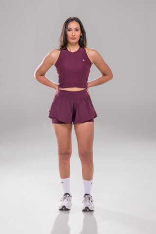 Airflow Tank Top - Cherry Lacquer