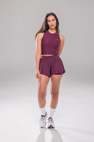 Airflow Tank Top - Cherry Lacquer