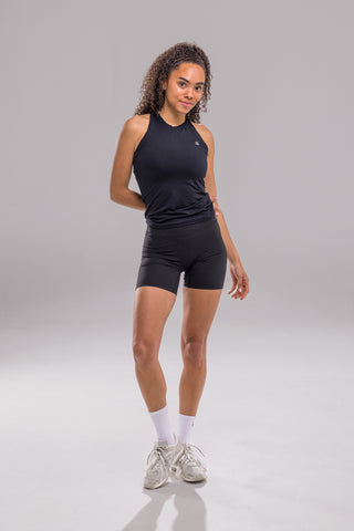 Airflow Full Tank Top - Black