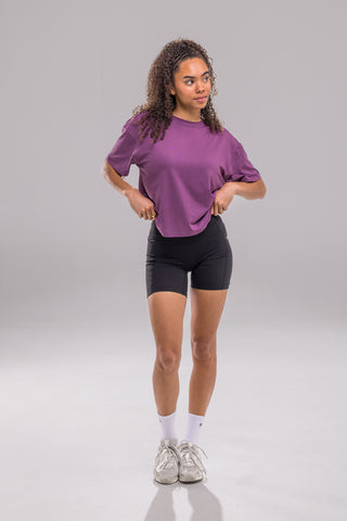 Chill Mode Tee - Vivid Violet