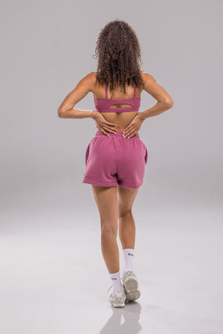 Heavy Blend Jogger Short - Pink State