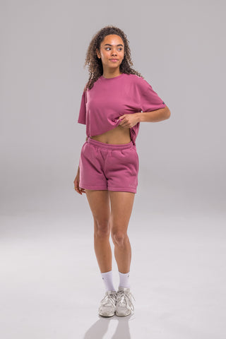 Heavy Blend Jogger Short - Pink State