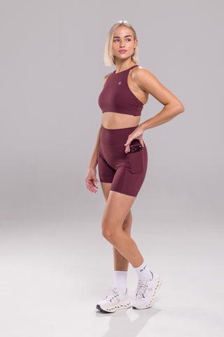Pocket Pro Short - Burnt Fig