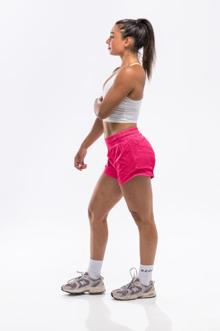 AeroFlex Short -  Crimson Pink