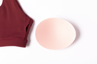 Clean Cut Halter Bra - Burnt Fig