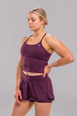 Levi Top  Cherry Lacquer