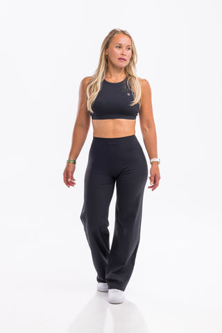 StreamLine Wide Leg Pants - Black