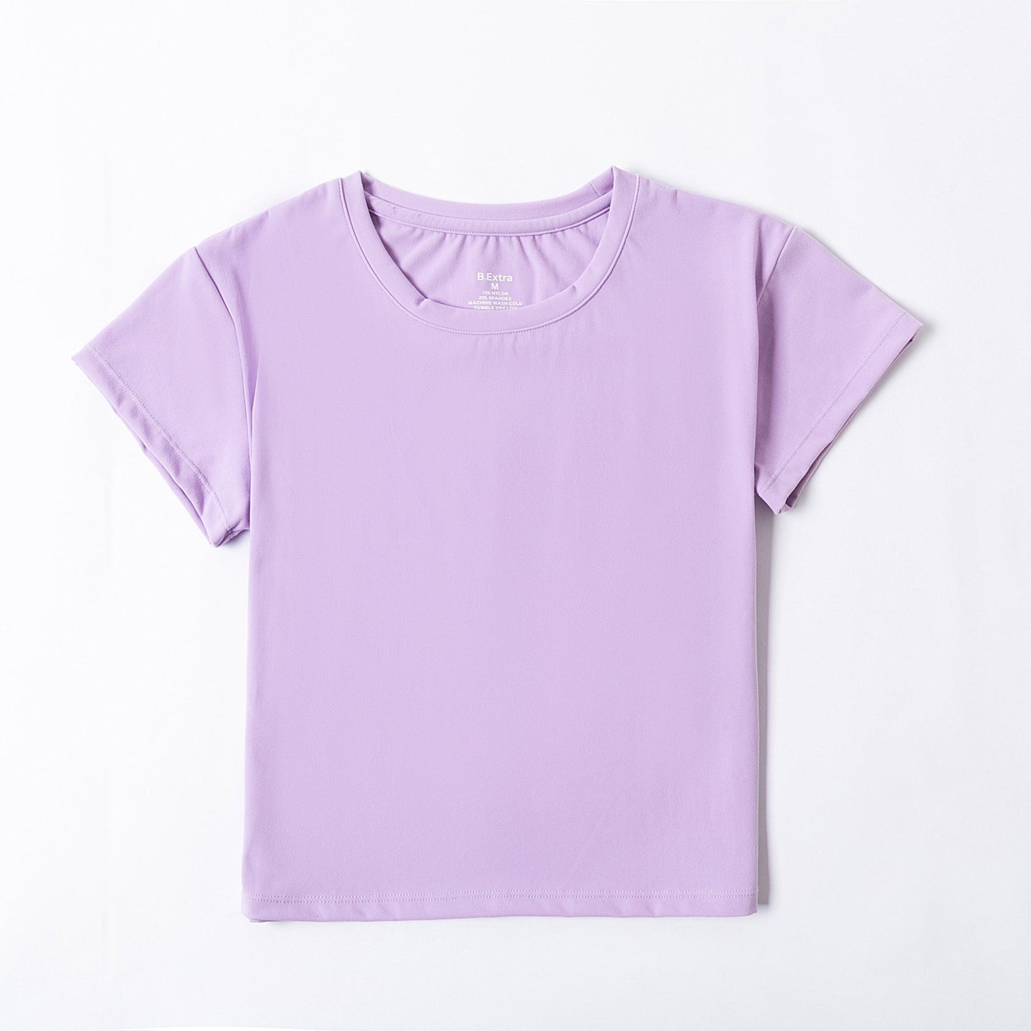 Noa Cropped Tee - Frosted Orchid
