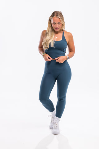 India Top -Tempest Teal