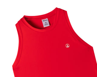 Airflow Tank Crop Top  - Cayenne