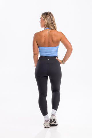 Halo Halter Neck - Sky Blue