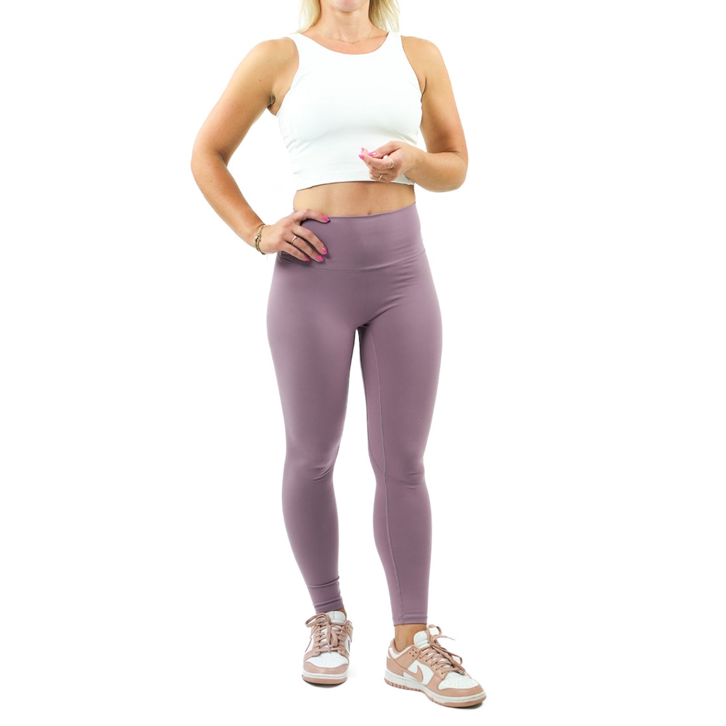 B.Reactive Tight Cropped Length - French Lavender