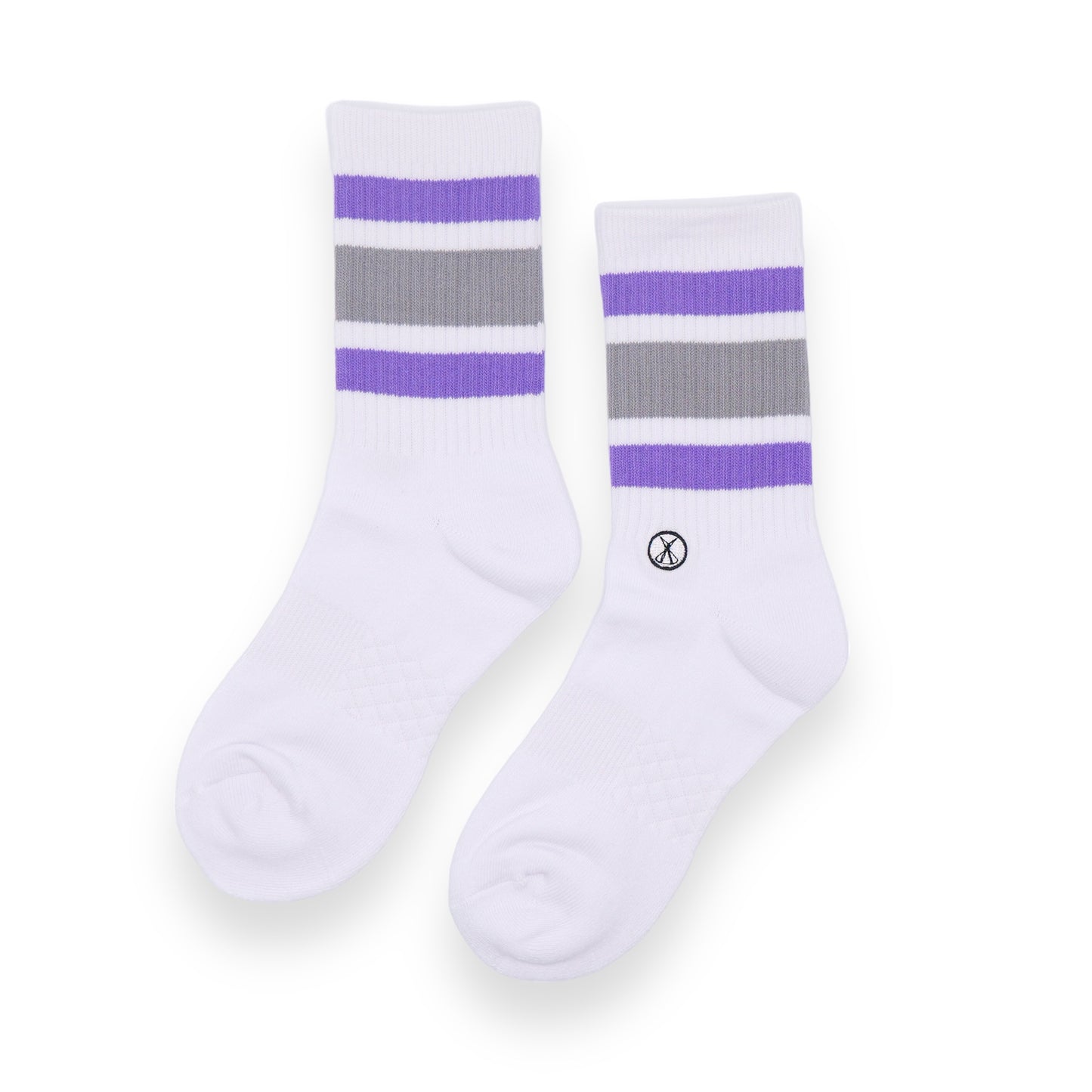 Classic Socks - Purple Striped