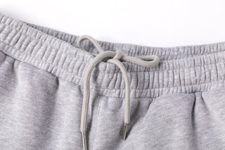 Heavy Blend Jogger Short - Heather Grey