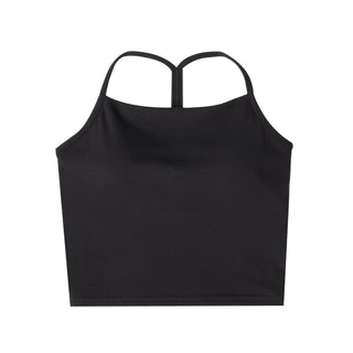 Studio Tank Crop - Black | Funxtion X