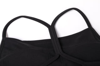 Studio Tank Crop - Black | Funxtion X