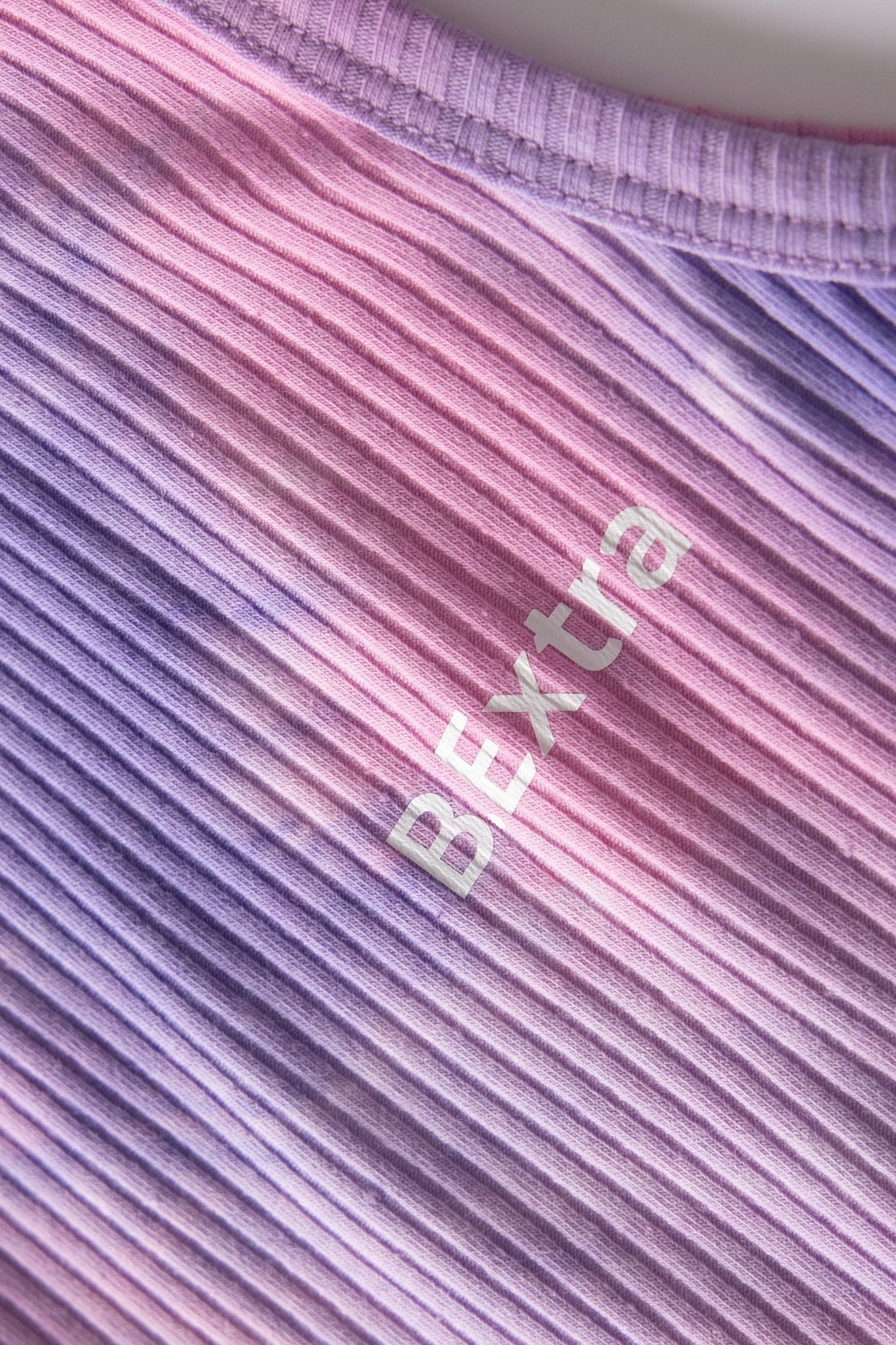 Tie Dye Crop Purple Pink