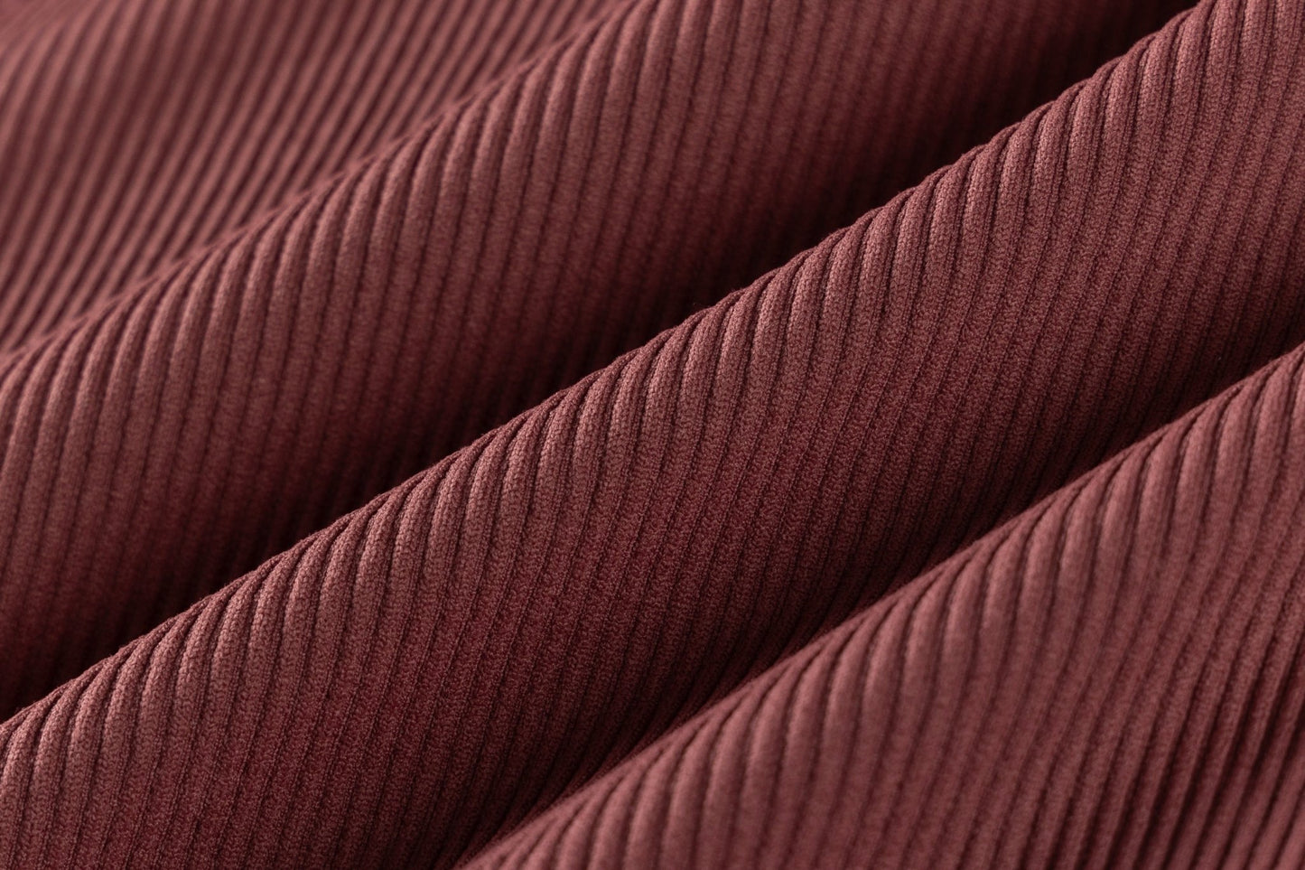 Cropped Long Sleeve Top - Burgundy