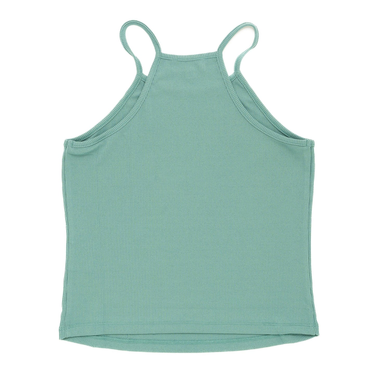 Ribbed Crop Top - Jelly Green